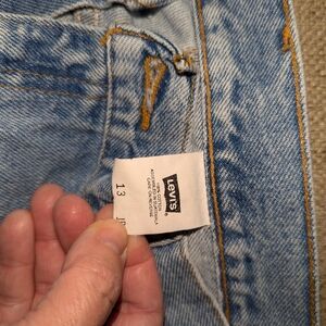 Women's Levi jean shorts